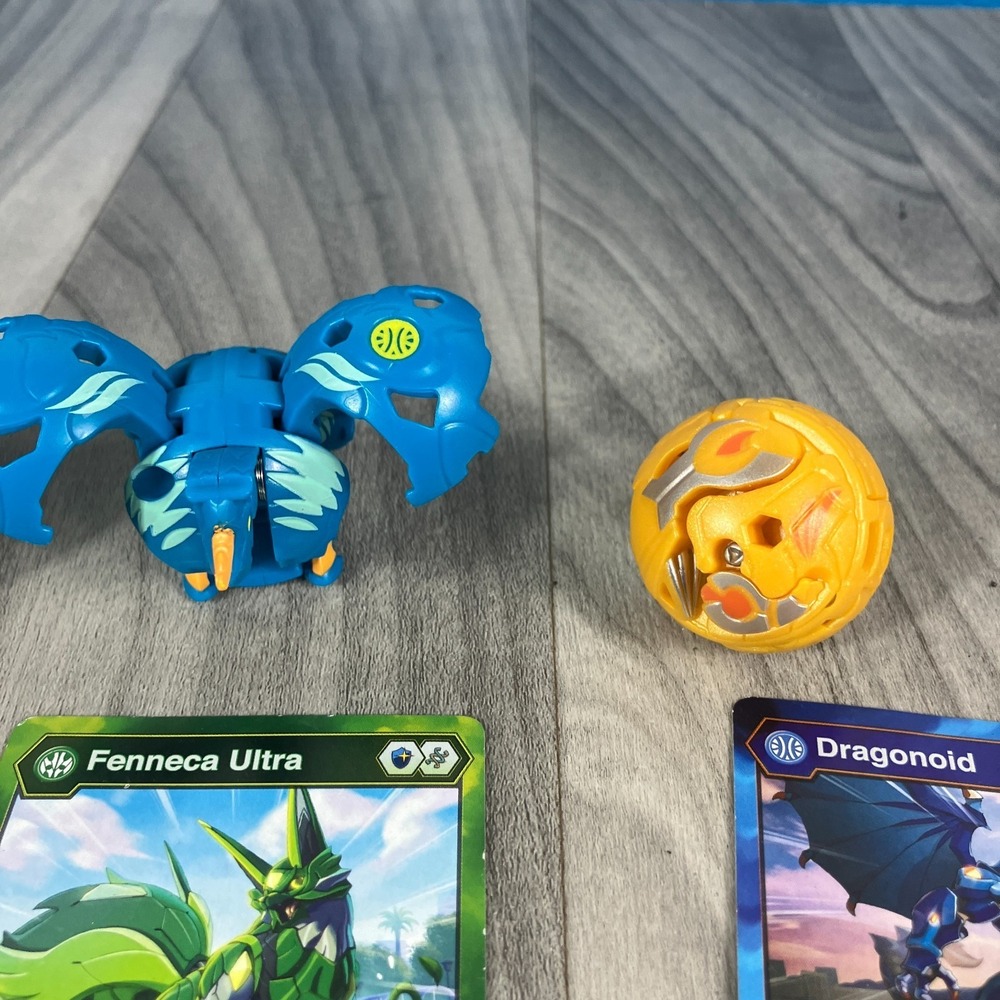 Bakugan Lot 3 Bakugan Balls + Cards + BakuCores Tokens Bundle Spin Master - Picture 2 of 7